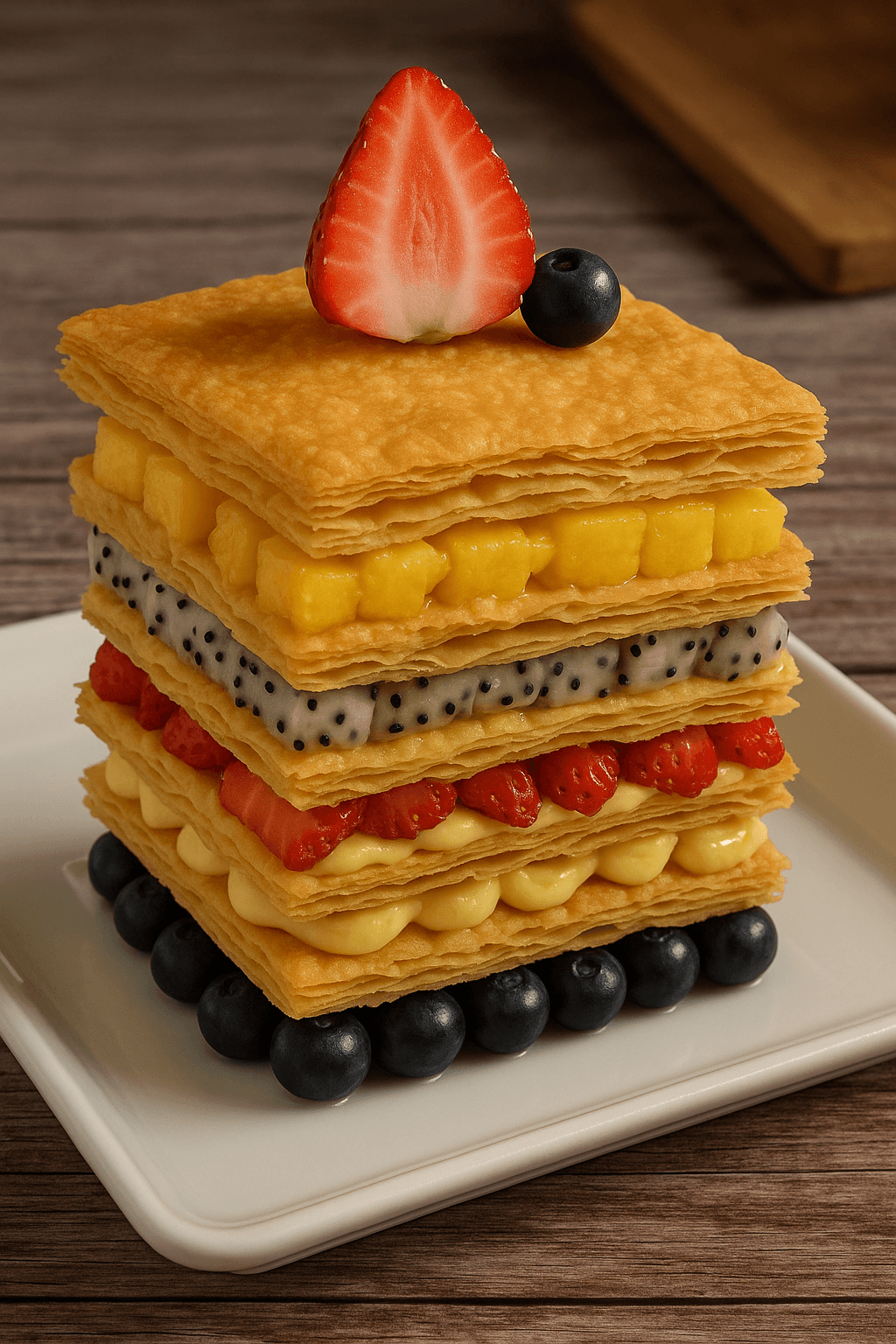 Napoleon Crispy Pastry