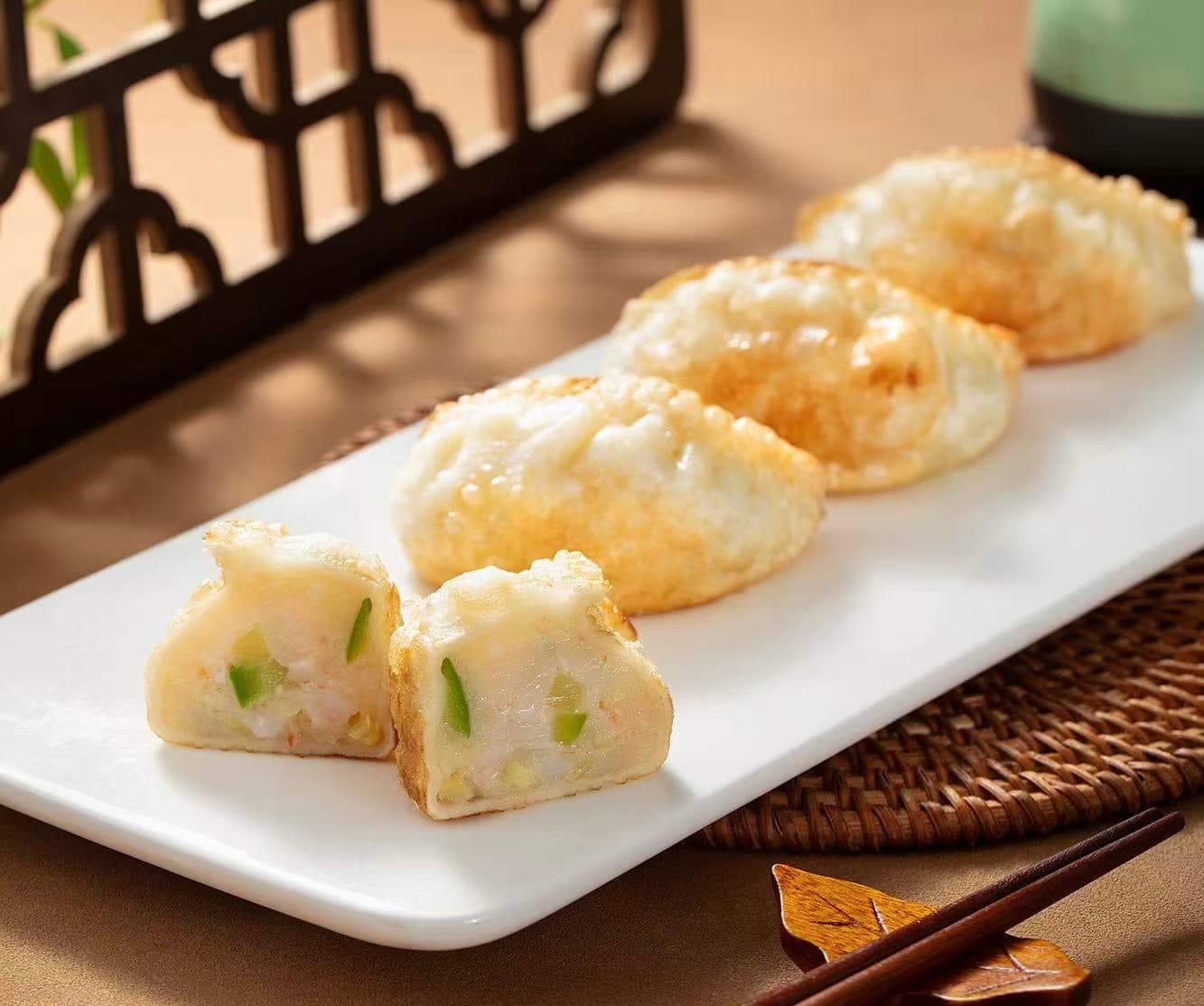 Corn Dumpling & Seafood