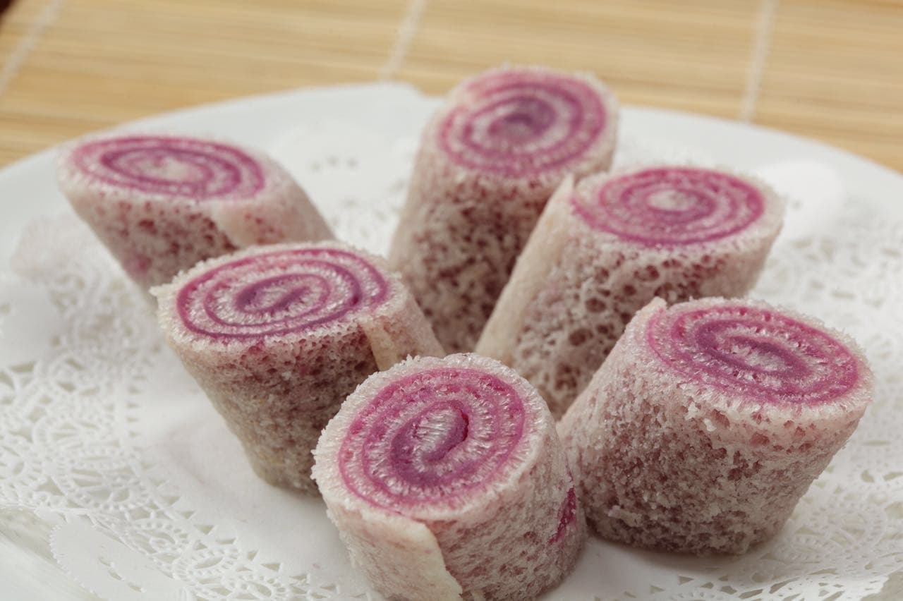 Purple Sweet Potato Roll